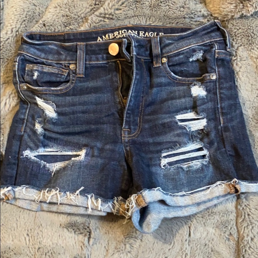 american eagle next level stretch jean shorts